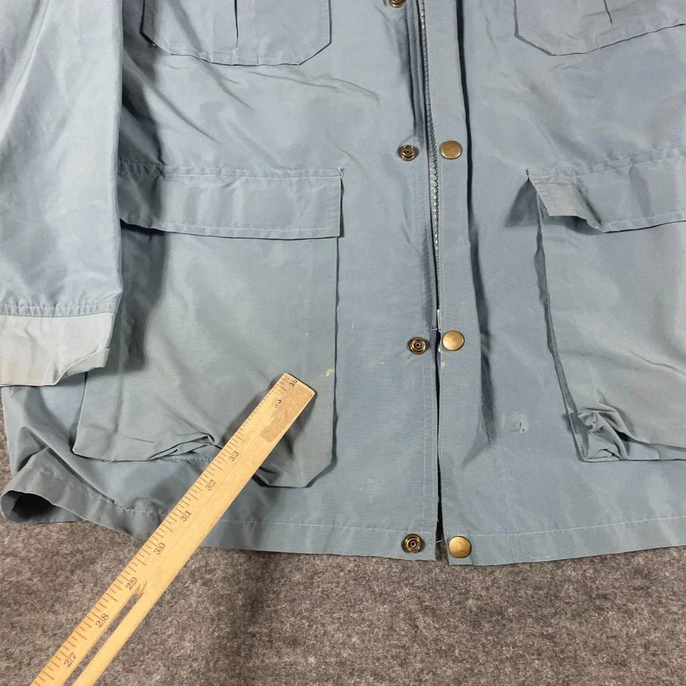 VTG Eleven Sixty Six Jacket Mens Extra Large Blue Wool Plaid Liner‎ Retro Chore